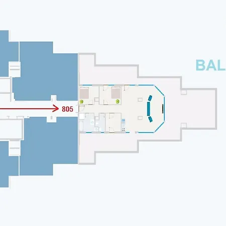 شقة Galerius Harmony Penthouse